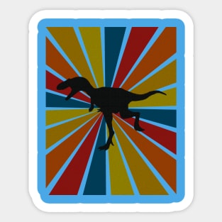 Time Warp Dinosaur Sticker